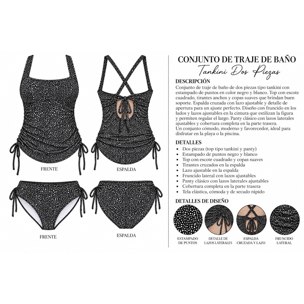 Conjunto de traje de baño de dos piezas